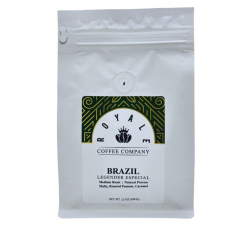 Brazil, Legender Especial, Natural Process, Medium Roast, Whole Bean and Ground Coffee